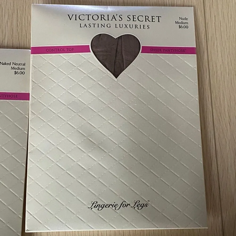 VINTAGE Victoria’s Secret Lasting luxuries Control Top Sheer Medium
